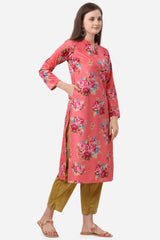 Velvet Kurta Set For Woman's