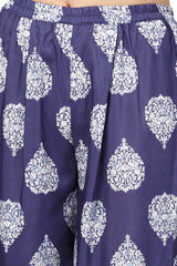 Digital Printed Muslin Kurta