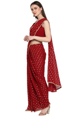 Faux Georgette Saree Online