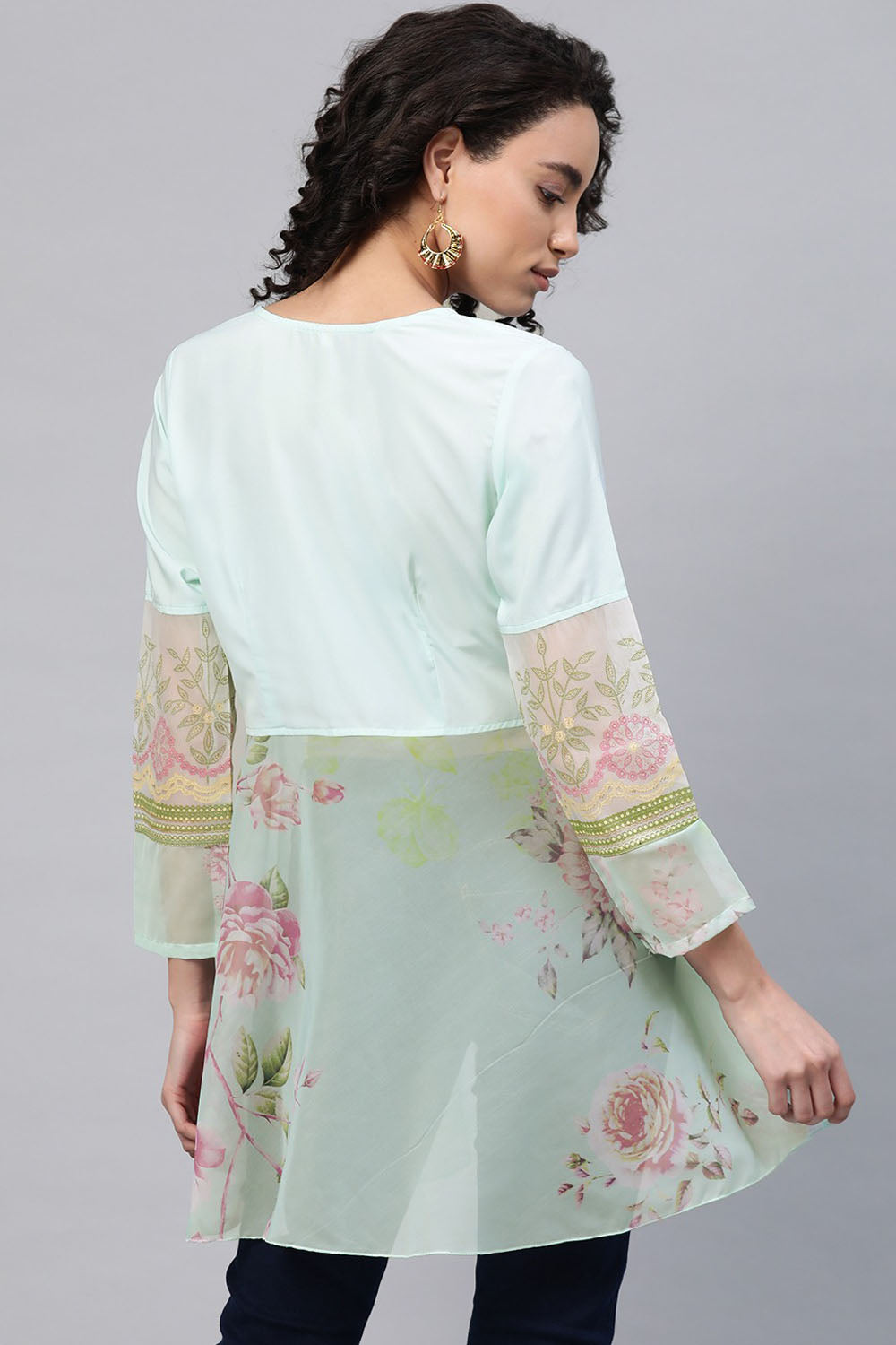 V Neck Kurta For Women