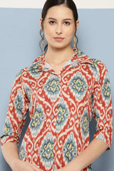 Buy Multi Color Printed Ethnic Co-Ords Online