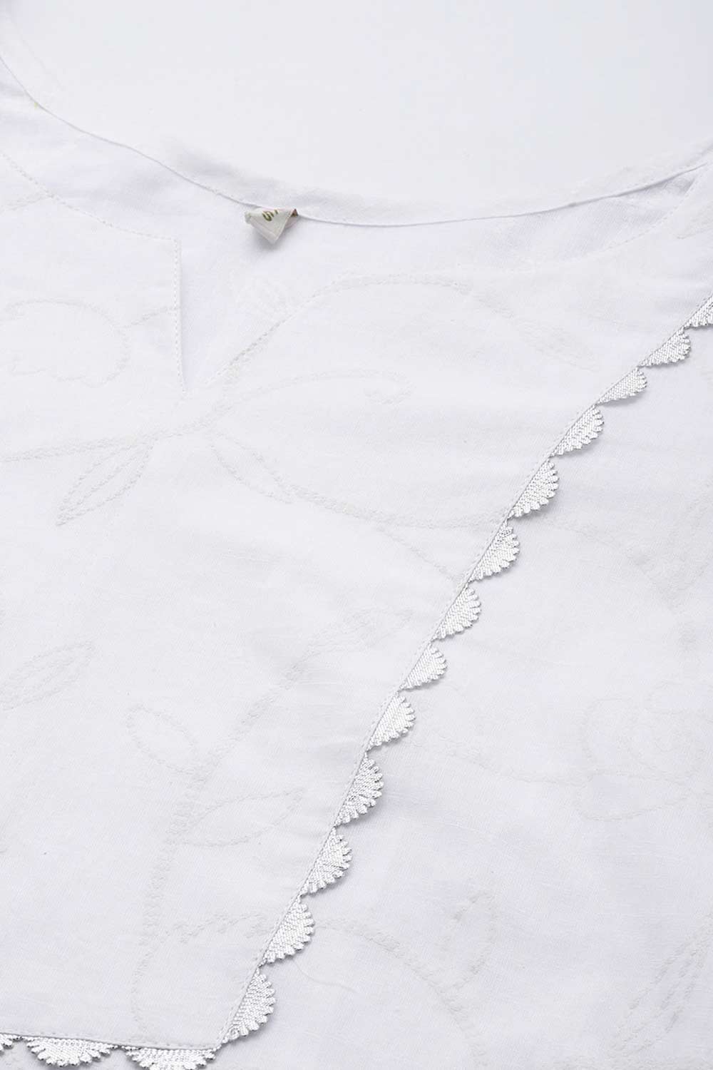 Buy White Pure Cotton Printed Co-ords Online