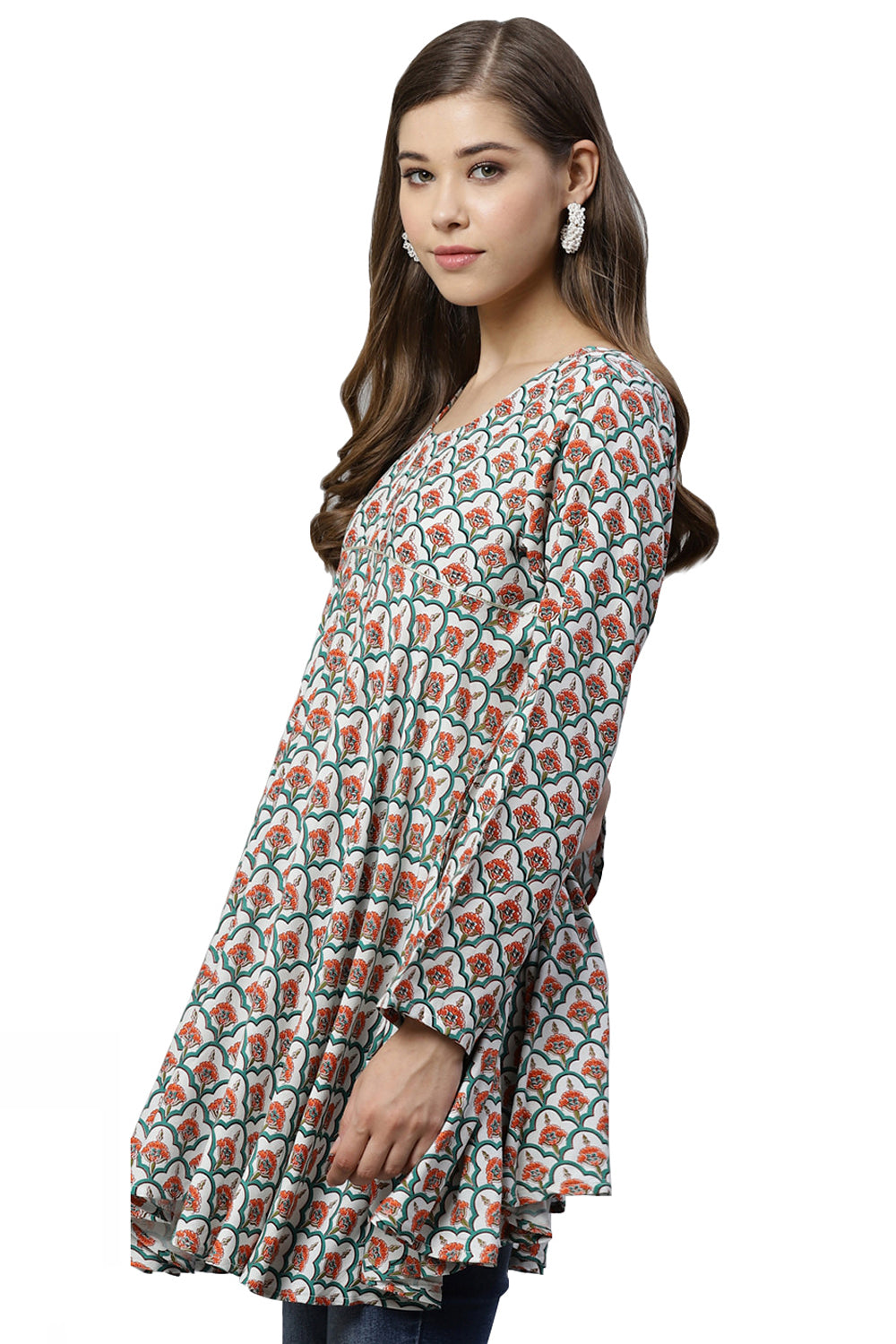 Rayon Multi Tunic Online 