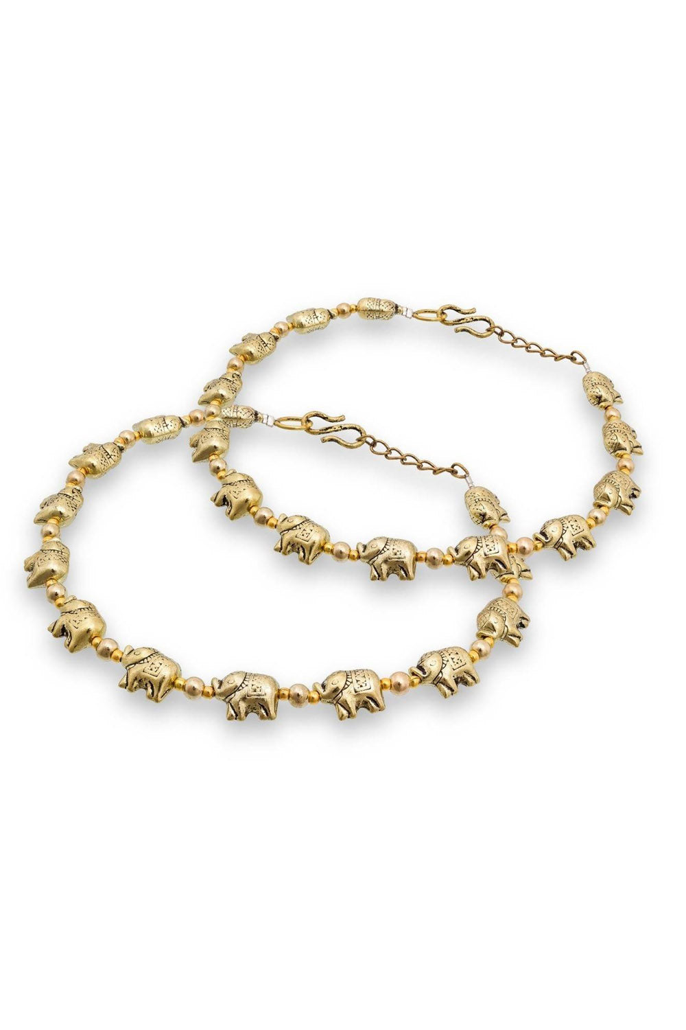 Women's Alloy Anklet in Gold