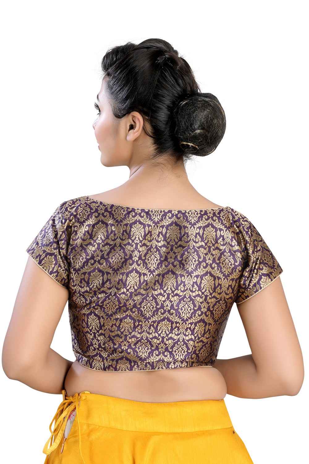 Shop Online Blouse in Purple