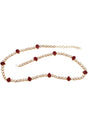 Buy Women's Alloy Belly Chain in Maroon