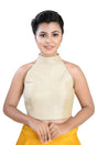 Buy Art Silk Thread Blouse in Cream