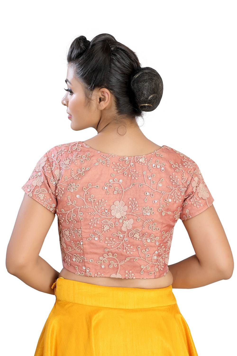 Shop Online Blouse in Peach