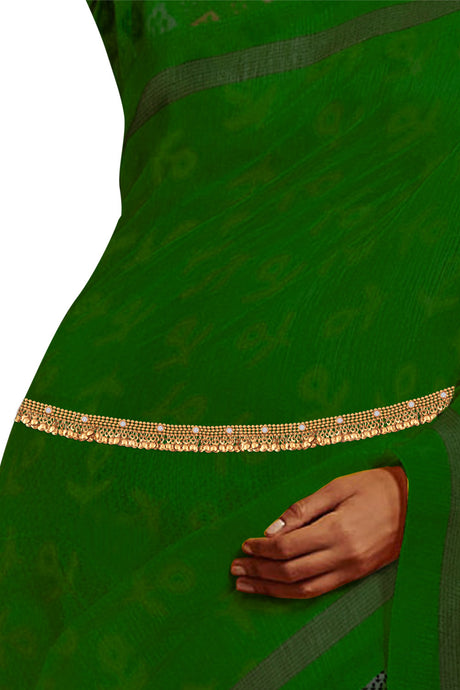 Alloy Saree Belt (Kamarband) in Gold