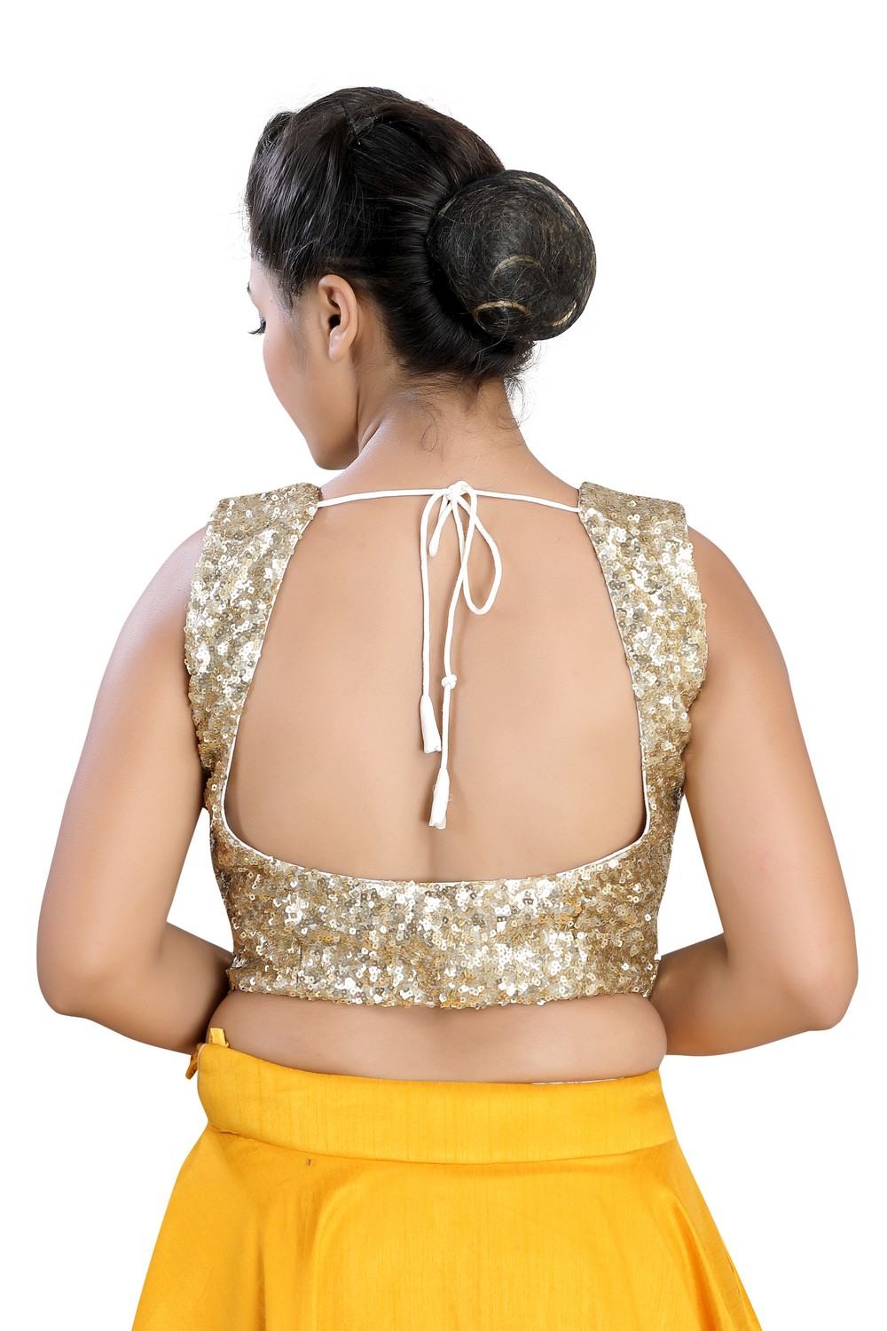 Shop Online Blouse in Gold