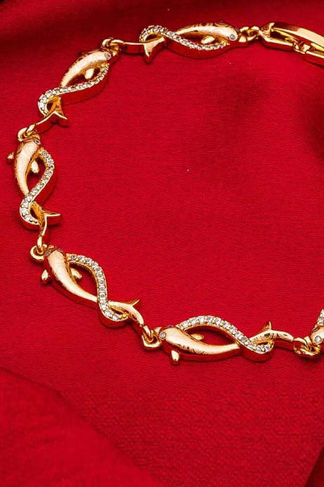 Women's Alloy Bracelet in Gold