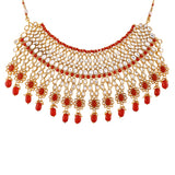 Women's Alloy Bridal Set In Red