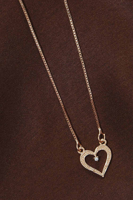 Buy Women's Alloy Heart Chain in Gold