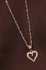 Buy Women's Alloy Rose Gold Plated Chain in Gold