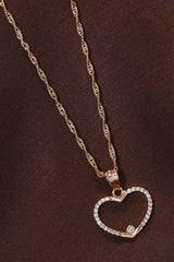 Buy Women's Alloy Heart Chain in Gold