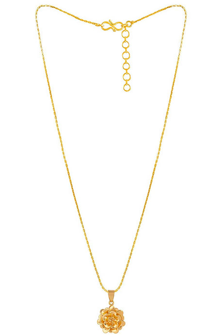 Buy Women's Copper Chain with Pendant in Gold Online