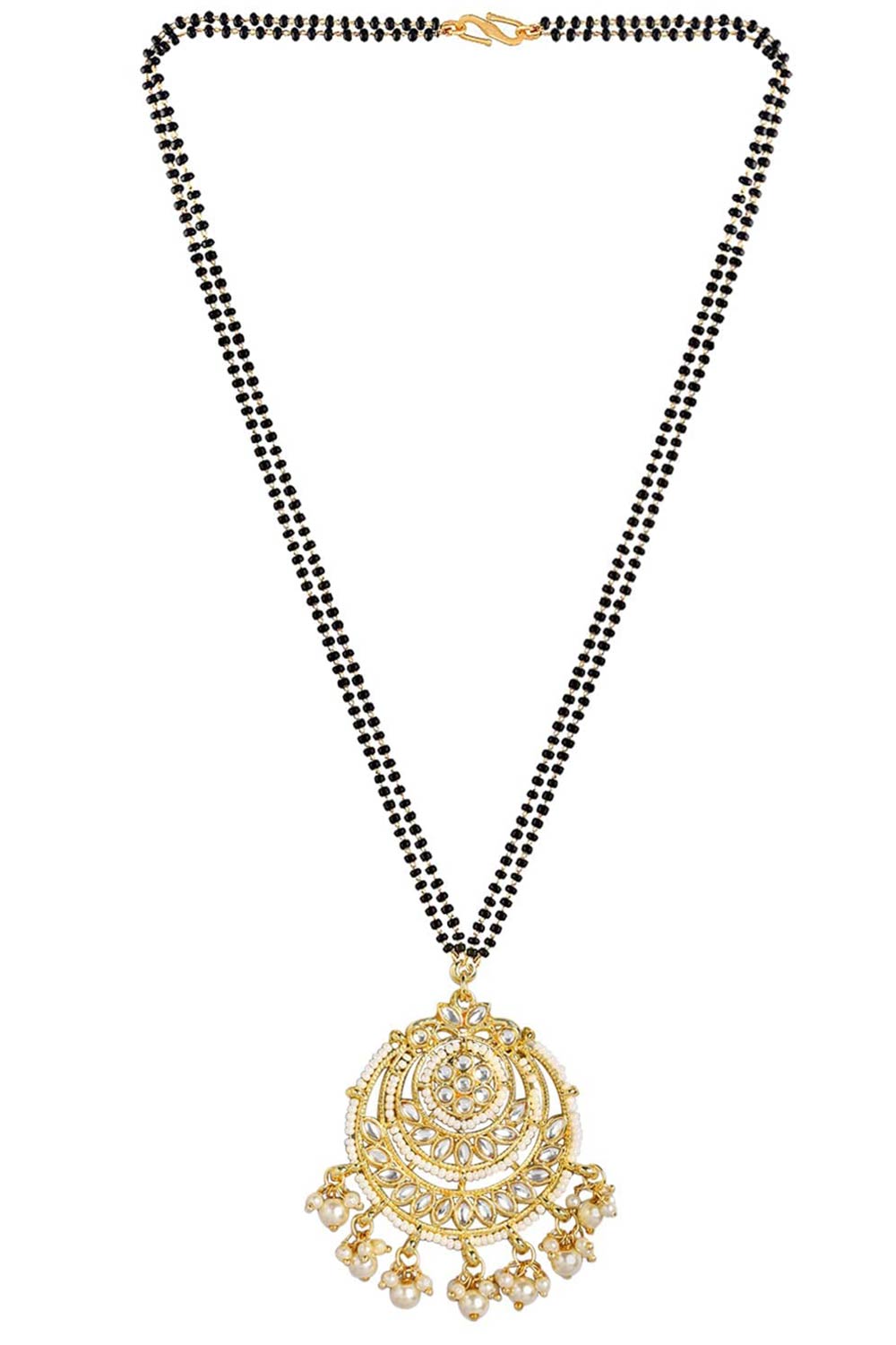 Buy Women's Alloy Mangalsutra in White