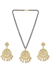 Buy Women's Alloy Mangalsutra Set in White