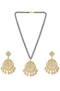 Buy Women's Alloy Mangalsutra Set in White