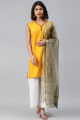 Buy Art Silk Woven Design Dupatta in Grey