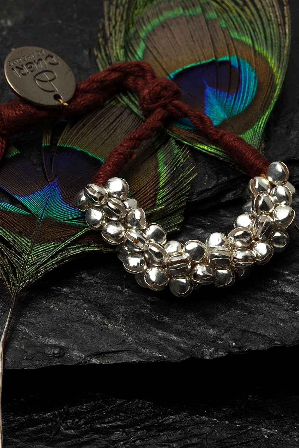 Buy Women's Silver Bracelet in Brown