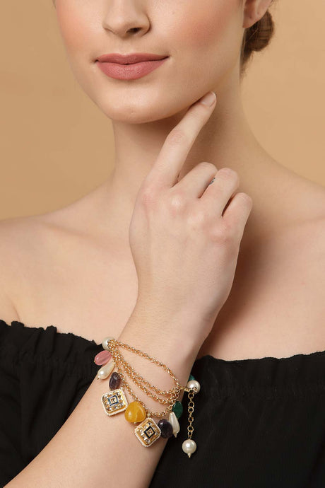 Buy Women's Copper Bracelet in Multi Color Online