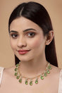 Buy Women's Sterling Silver Bead Necklace in Green