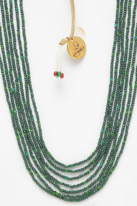 Women's Alloy Necklace in Green