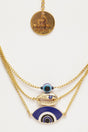 Buy Women's Copper Necklace in Blue