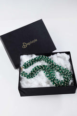 Buy Women's Copper Bead Necklaces in Green Online - Zoom In