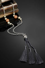 Buy Women's Copper Necklace in Grey - Back