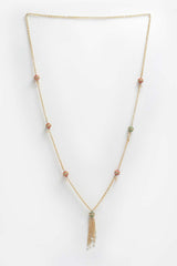 Buy Women's Copper Necklace in Gold - Front