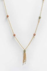 Buy Women's Copper Necklace in Gold - Side