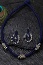 Buy Women's Silver Necklace in Blue