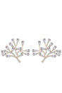 Buy Women's Alloy Tree Studs Earring in Rose Gold