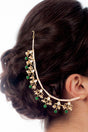 Buy Women's Alloy Hair Chain in Green - Online