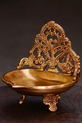 Brass Ganesh Laxmi Diya