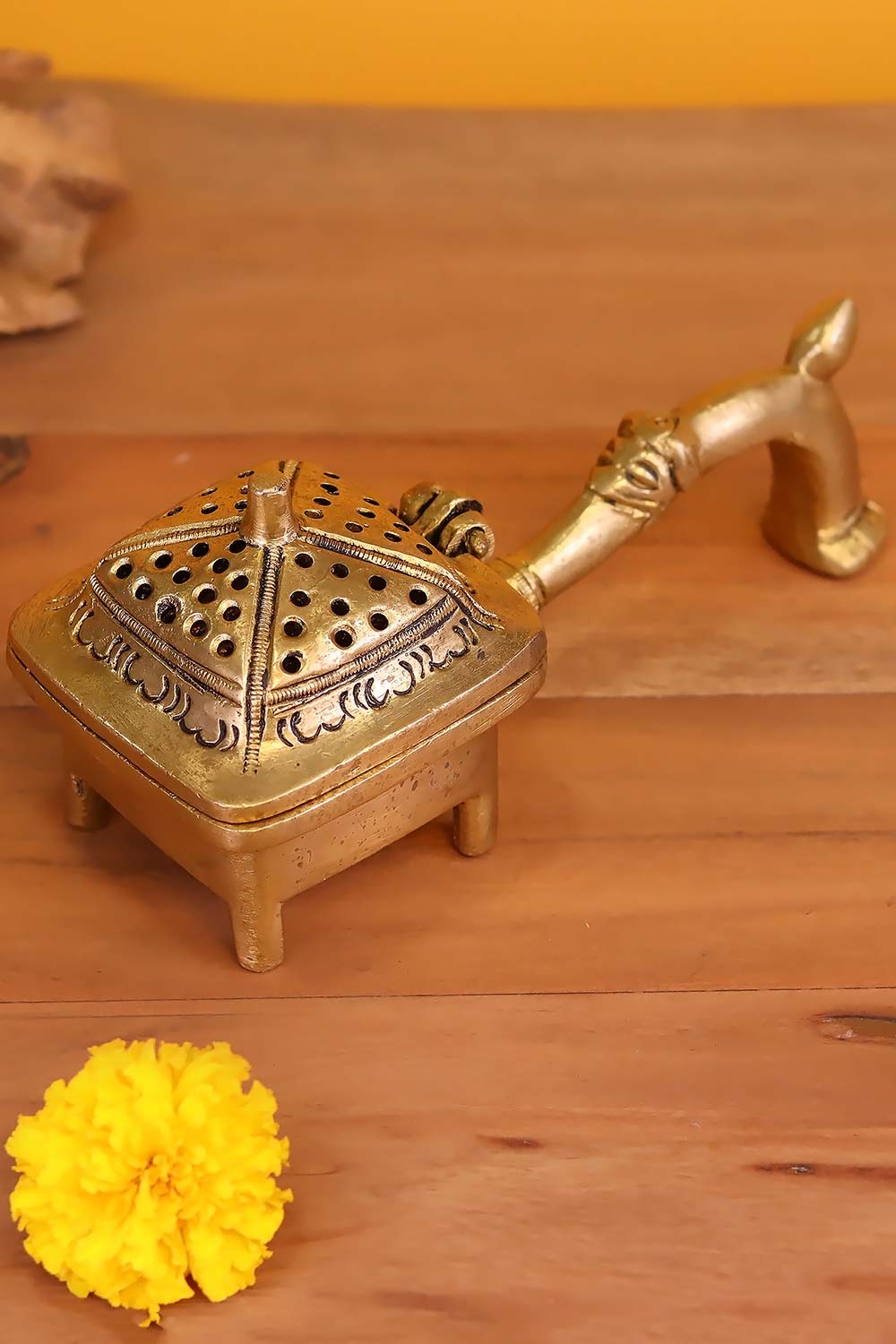 Brass Dhoop Burner Incense Holder