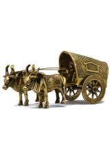 Brass Bullock Cart Décor