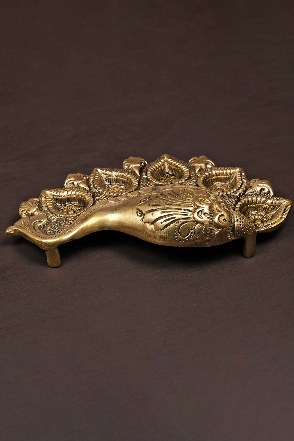 Brass Shankh Oil Diya