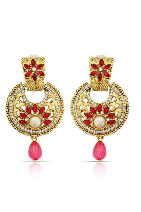 Buy Women's Alloy Chandbali Earring Online 