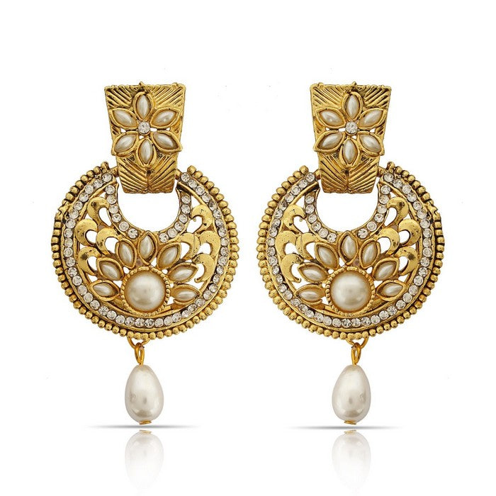  Alloy Chandbali Earring Women's Online 