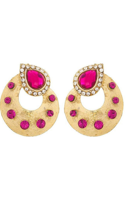 Buy Women's Alloys Earring in Pink Online