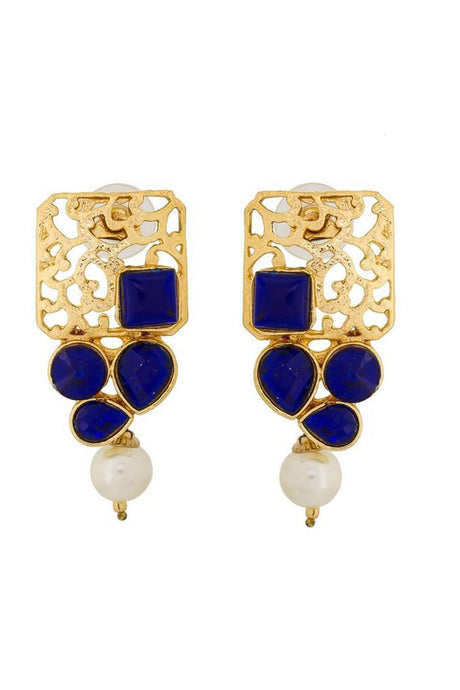 Buy Women's Alloys Earring in Blue Online