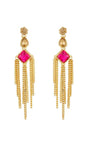 Buy Women's Alloys Earring in Pink Online