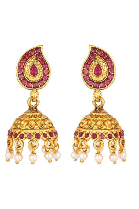 Shop  Alloys Earring For Women's in Pink and White At KarmaPlace