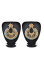 Buy Women's Alloy Earrings in Gold and Turquoise Online
