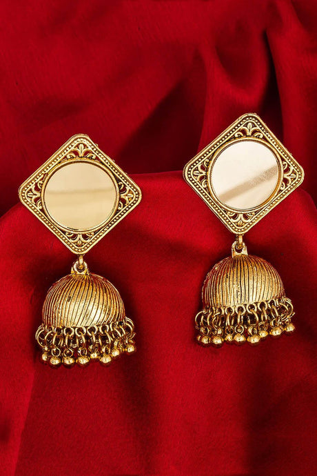 Buy Women's Alloy Jhumka Earring Online 