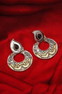Buy Women's Oxidized Alloy Chandelier Earrings in Silver  Online