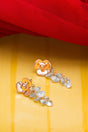 Buy Women's Alloy Drop Earrings in Gold at KarmaPlace 